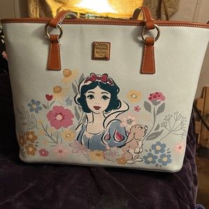Dooney and Burke Snow White flower and garden festival tote